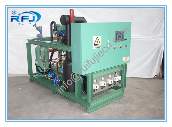 Quality Air Cooled Screw Compressor Condenser Unit / Damai R404a Condensing Units for sale
