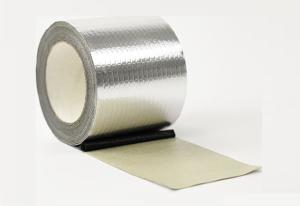 Buy cheap Adhesive Butyl Rubber Aluminium Waterproof Tape For Construction Surface Flashing product