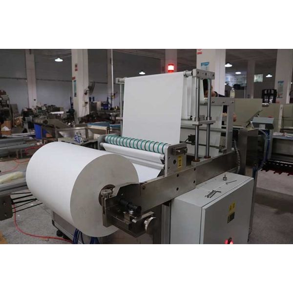 Medical 300mm Surgical Glove Packing Machine PLC Automatic Control