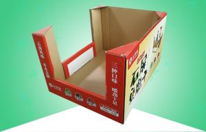 EB Flute Stacked Up PDQ Display Strong Cardboard Trays