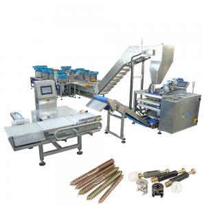 China Multi-function  Automatic Furniture Kits Hardware Fittings Mixed Packaging Machine With Vibrating Feeder on sale