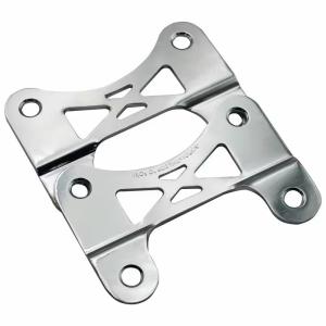 High Precision CNC Stamping Parts Custom Galvanized Metal Shock Absorber Bracket