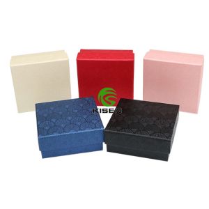 China Small Cardboard Jewelry Gift Boxes For Earrings / Necklace / Ring / Bracelet on sale