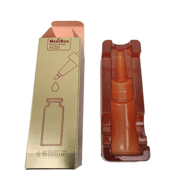 Quality Foldable Cardboard Packing Boxes Kraft Custom With Gold Foil for sale