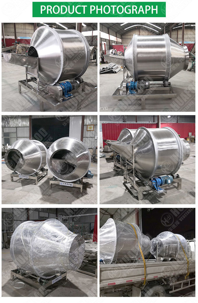 One-Stop Service Drum Agitation Mixer Agitator Powder Mixer Mixing Machine Double Mixing Drum Machine