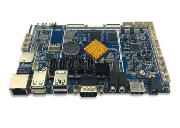Quality Six Core RK3399 Industrial Embedded Motherboard I2C *2 Interface Android 7.1 JLD-A06  Mainboard for sale