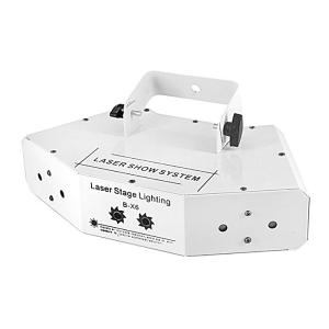 Buy cheap 6 Eyes 360 degree Large Angle Scan Rotation Mini Scanning Pattern Laser Stage Lighting product