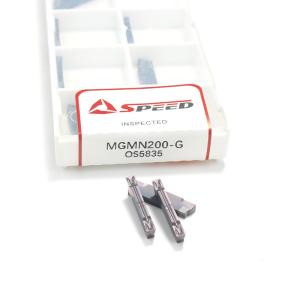China Standard Cnc Grooving Insert MRMN , 3mm Grooving Insert MGMN200-G on sale