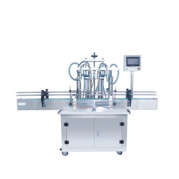 Rotary 55-5500ml Electric Liquid Filling Machine High Accuracy