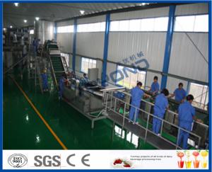 Buy cheap 65 - 72 Brix Machine Fruit Juice Apple Processing Line With Self CIP System product