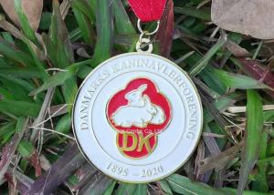 Custom Iron Stamped Running Ward Enamel Medal