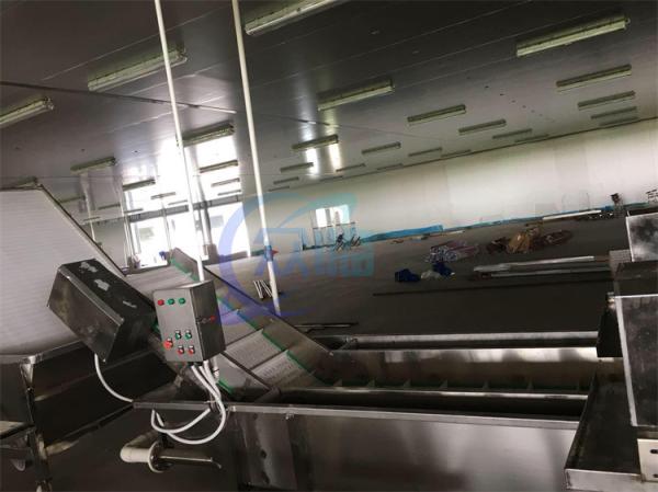 Quality Stainless Steel Seafood Processing Equipment Fish And Shrimp Speed Controller High Pressure Bubble Cleaner for sale