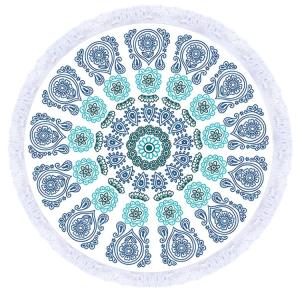 Buy cheap Small Quantity custom size custom design round beach towel brand summer large round towel product