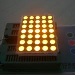 Outdoor Large Led 5 x 7 Dot Matrix Display , 1.54 Inch LED Matrix Screen For