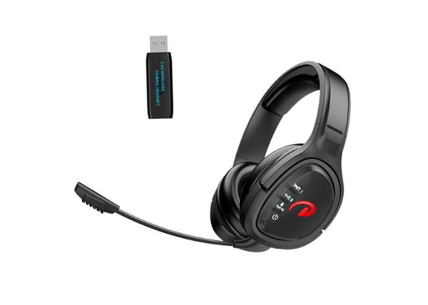 Quality Low Latency 2.4G Wireless Gaming Headset 85dBm Stable Connection for sale