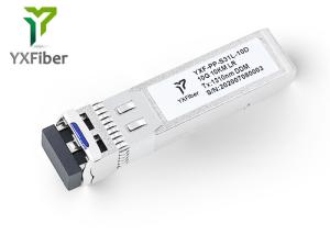 2 Wire SMF Fiber DDMI 10Gbps DWDM SFP Transceiver