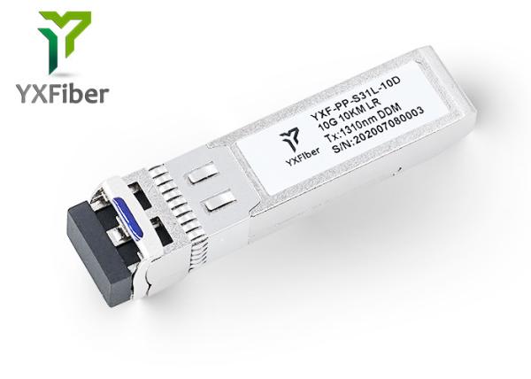 Quality 2 Wire SMF Fiber DDMI 10Gbps DWDM SFP Transceiver for sale