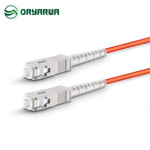 Buy cheap SC UPC To SC UPC Simplex Fiber Optic Multimode Patch Cord OM1 product