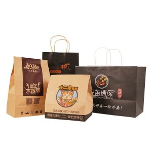 PLC Control Fast Food Paper Bag Manufacturing Machine 8500kg