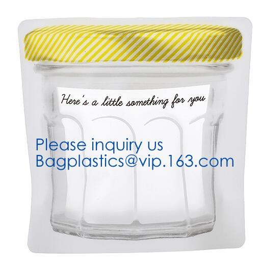 Transparent bopp/opp square block bottom bags with side gusset,Bopp Block Square Bottom Bag,Clear Square Bottom Bags,Can