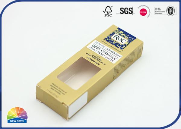 Quality Hollowed Out Gift Paper Packaging Folding Carton Box Custom Size Printed Logo for sale