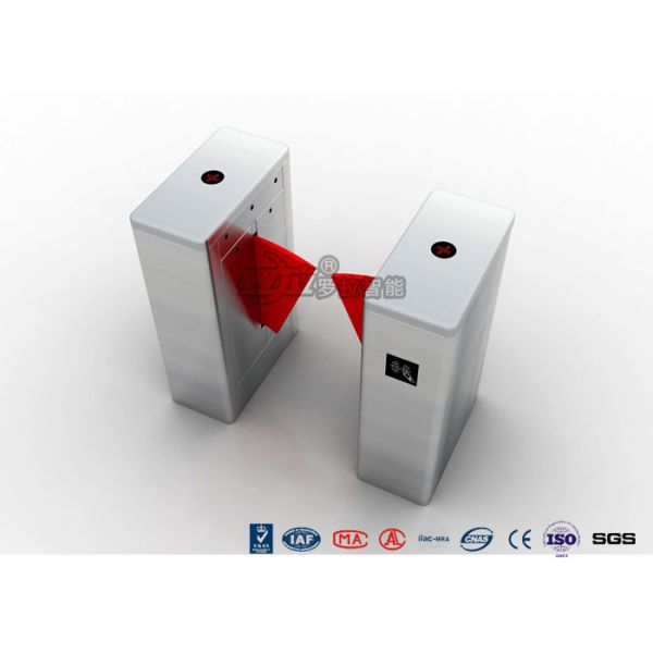 RFID Recognition Flap Barrier Gate