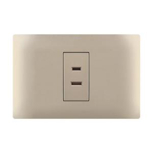 Buy cheap Electrical American Plug Socket 1 Gang , High Performance Wall Power Socket product