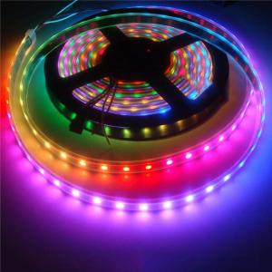 Buy cheap Individually Addressable 5050 Rgb Led Strip Lights Light Diffusing Tape 5m Ws2812B product