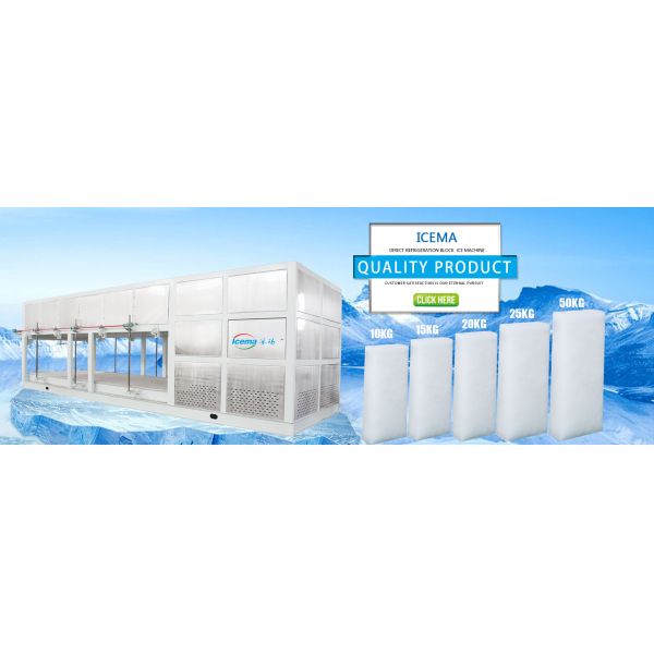 10 Tons Direct Type Ice Block Maker Machine