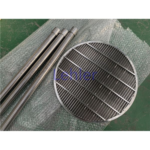Beverage Filtration Wedge Wire Screens Plate 25 Micron Accurate Cut Size