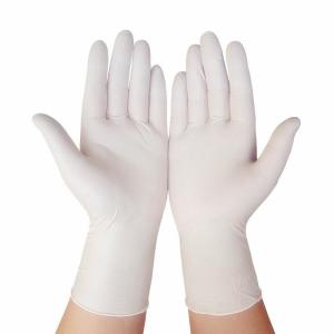 Buy cheap Excellent Flexibility Disposable Exam Gloves , Disposable Nitrile Gloves No Allergies product