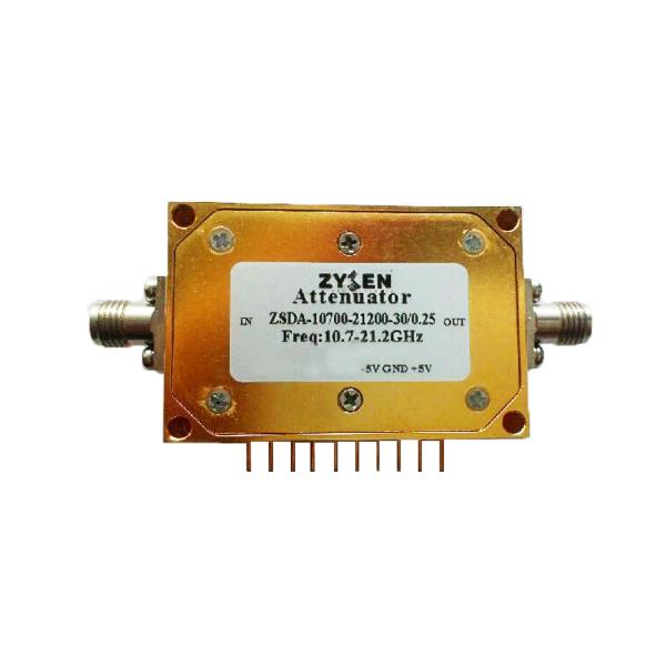 Quality 17.7~21.2GHz 60dB Digital Control Attenuator TTL Control for sale