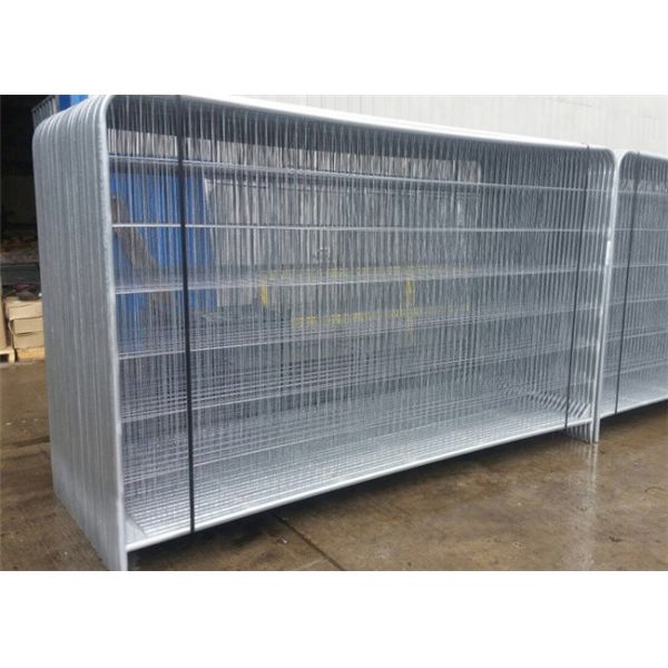 Round Top 3.5mx2m Temporary Construction Fence Panel Heras Style Building Site