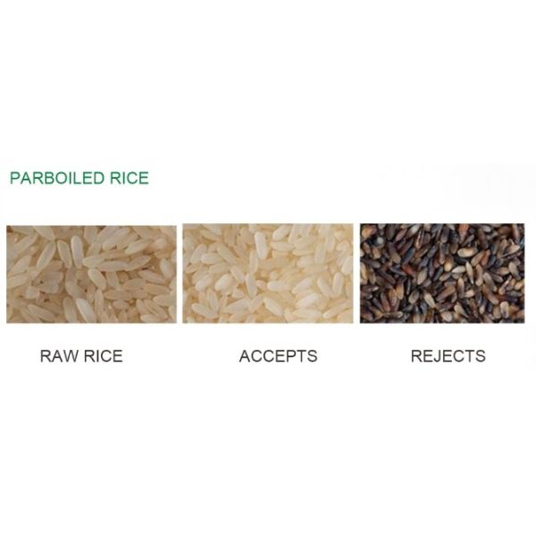 Industrial Basmati Rice Color Sorter Machine 50HZ 2kwh
