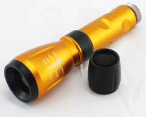 China Dipusi mechanical zoom led flashlight on sale