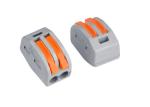 Spring Lever Reusable Wire Connector Adapter 32A 2 Way Conductor