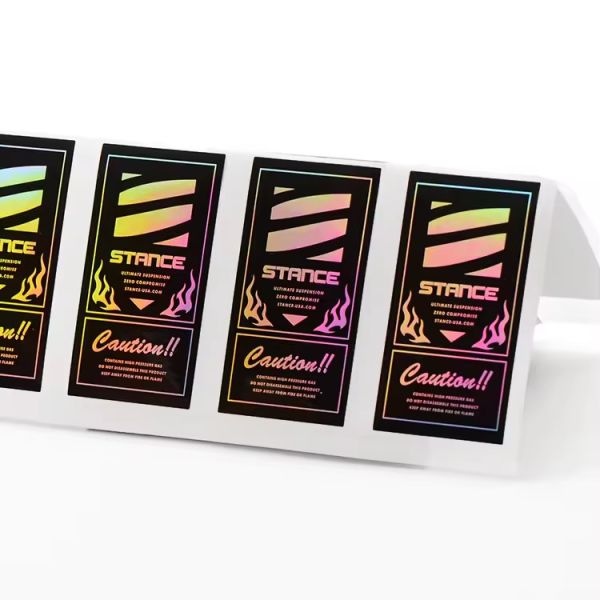 Permanent Customized Anti Counterfeiting Label With UV Protection