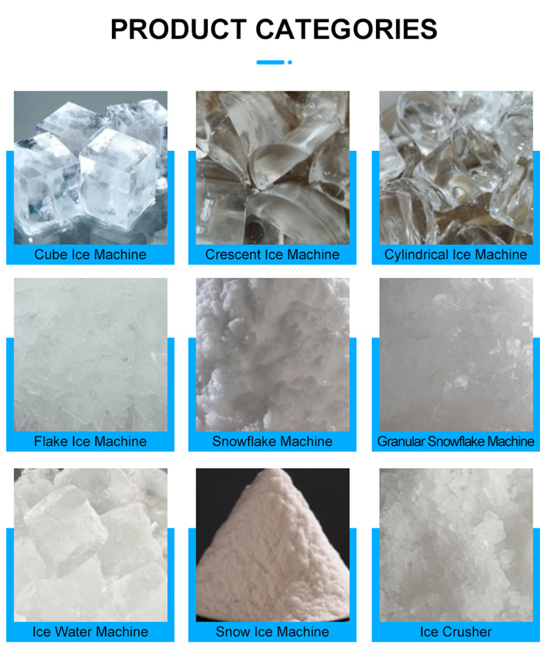 LZ-120 Ice Cube Making Machine with 30kg Ice Storage 50kg/Day Output Taiwan's Leading