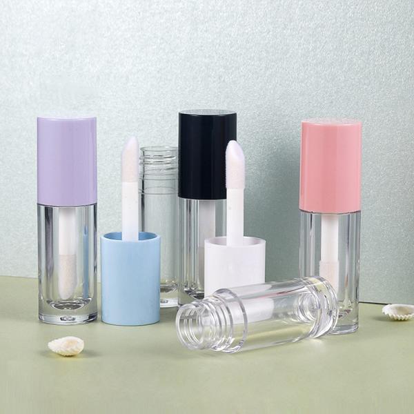 Quality Custom Logo 6ml Empty Lip Gloss Tube Private Label With Big Wand for sale