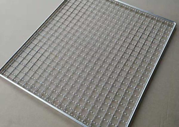 Quality 450mmx300mm 304 Stainless Steel Barbecue Wire Mesh Baking / Cooling Tray for sale