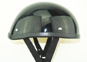 POLO WINE MOTORCYCLE HALF HELMET SKULL CAP Black colour All size made in China