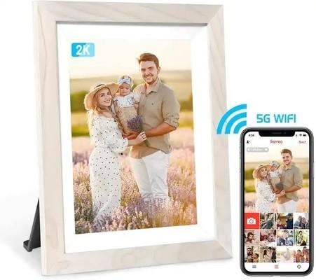 Quality RoHS 10.1" Smart WiFi Photo Frame , 1280x800 Digital Smart Picture Frame for sale
