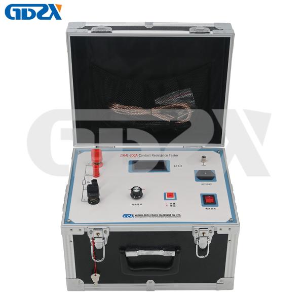 Quality ZXHL-300A LCD Display Switch Circuit Breaker , DC 100A 200A 300A Contact Resistance Tester for sale