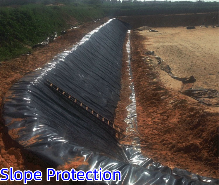 Modern Design 2mm HDPE Double Smooth Geomembrane for Biogas Digesters Double Smooth