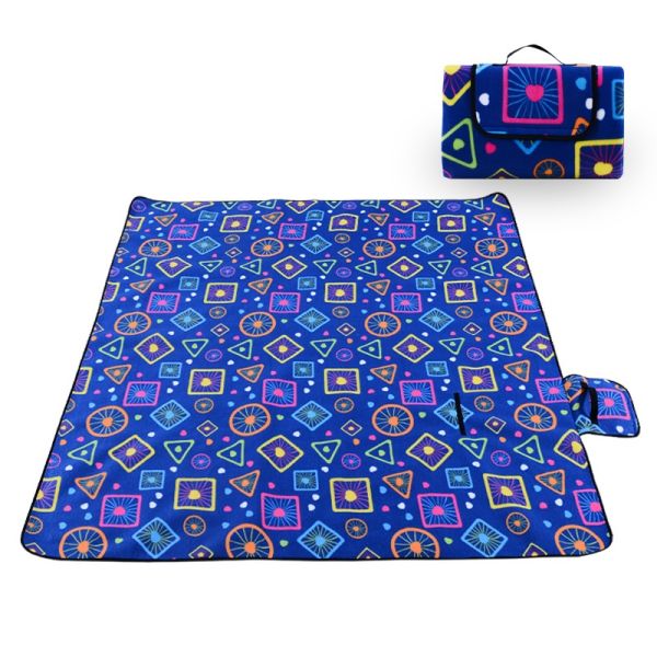 600D Oxford Fabric Foldable Picnic Mat Multiple Patterns Optional