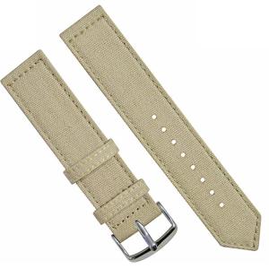 Buy cheap 20mm Canvas Strap Watch Band , Two Pieces Wrist Band Strap With Buckle product