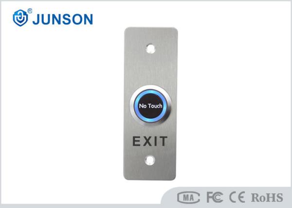 Quality Stainless Steel 2mm Thickness Push Button Exit Switch Touchless for sale