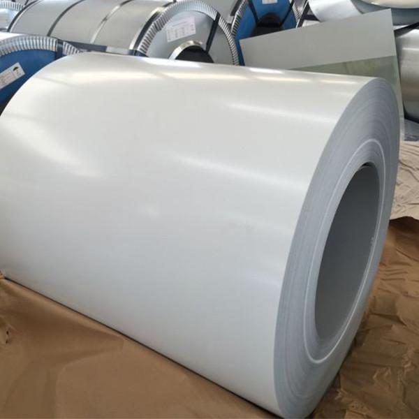 Quality Color Coated Ppgi Steel Coils 275 GSM 1250mm 	PE Paint for sale