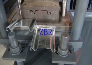 0.8-2 MM Coil Sheet Shutter Roll Forming Machine , 6 Tons Decoiler Rolling Shutter Machine