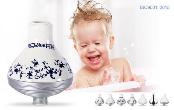 Quality WellBlue SPA KDF Shower Water Filter , Replacement Shower Filter For Hard Water for sale